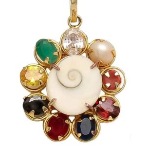 Navgrah pendul (with gomti chakra)